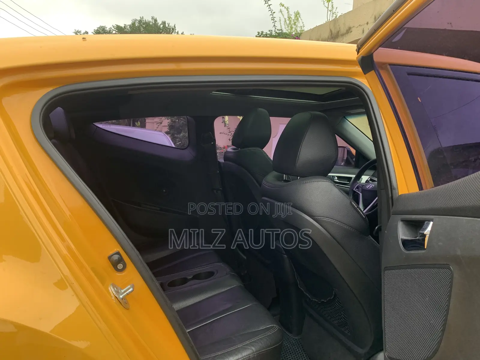 Hyundai Veloster Automatic 2012 Yellow