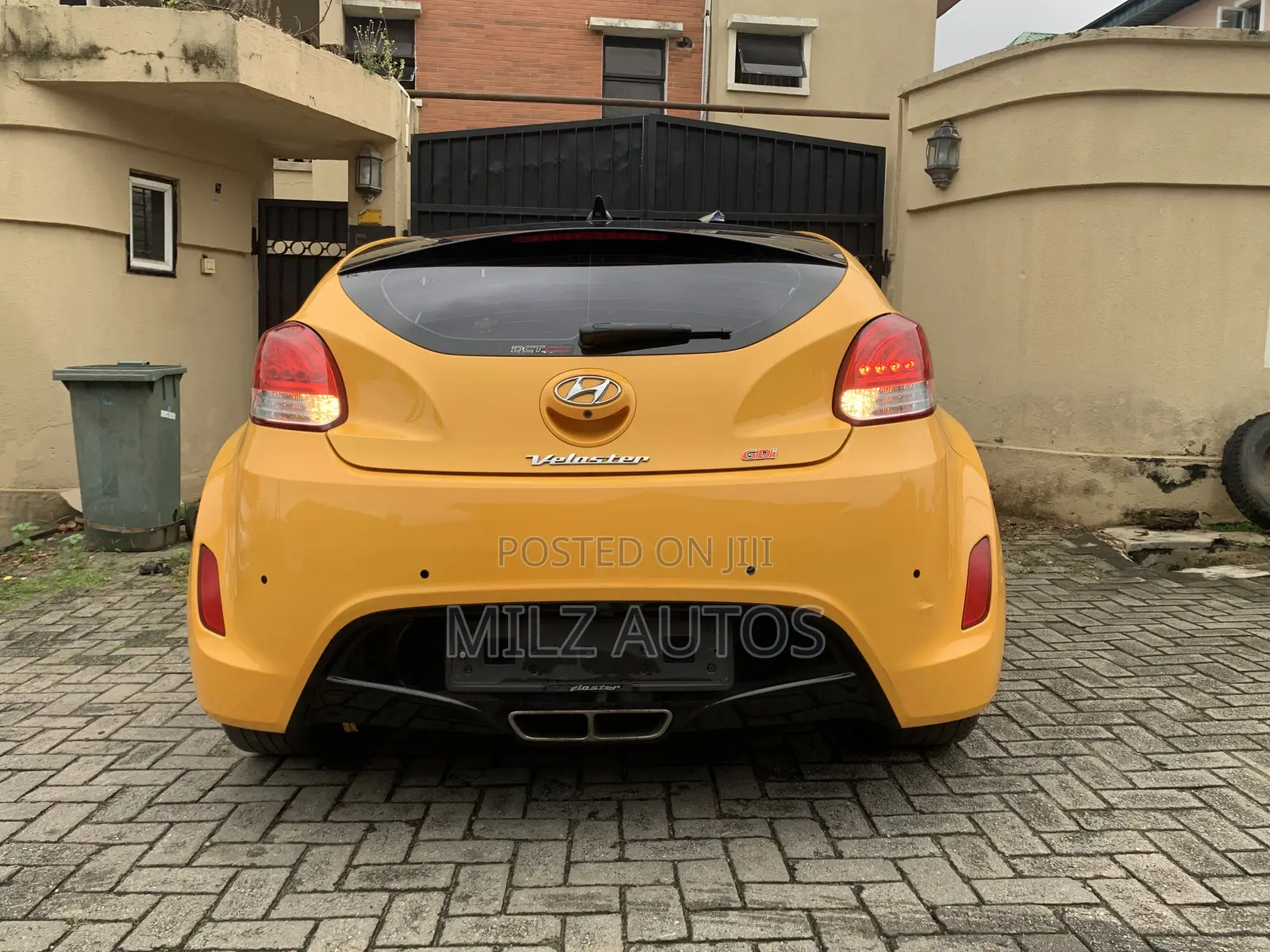 Hyundai Veloster Automatic 2012 Yellow