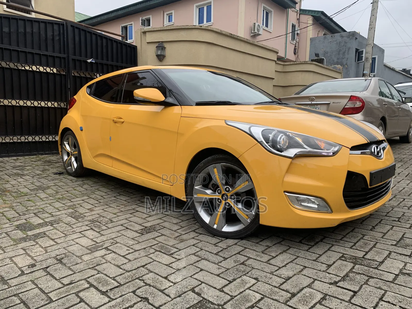 Hyundai Veloster Automatic 2012 Yellow
