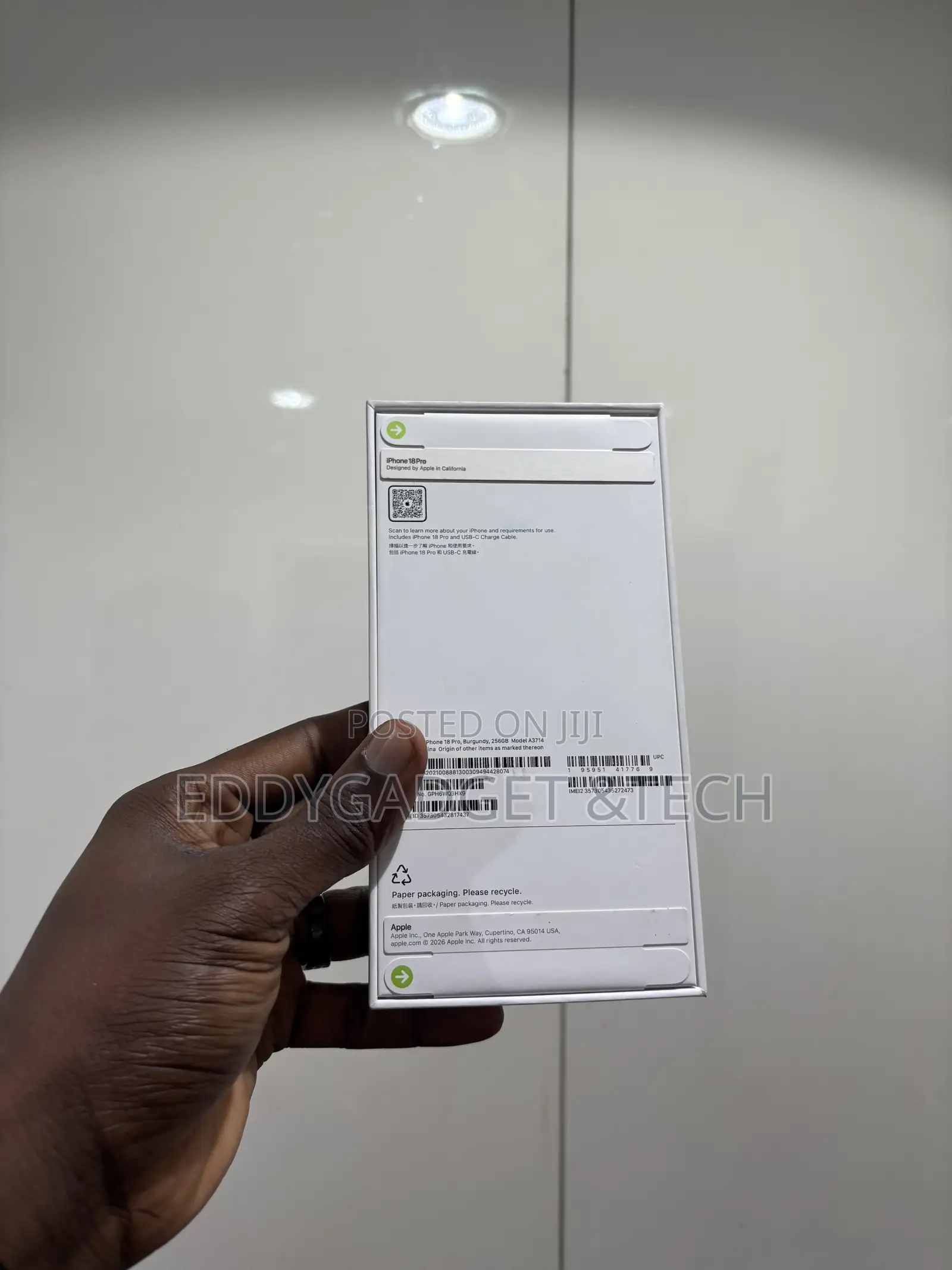 New Apple iPhone 18 Pro 256 GB