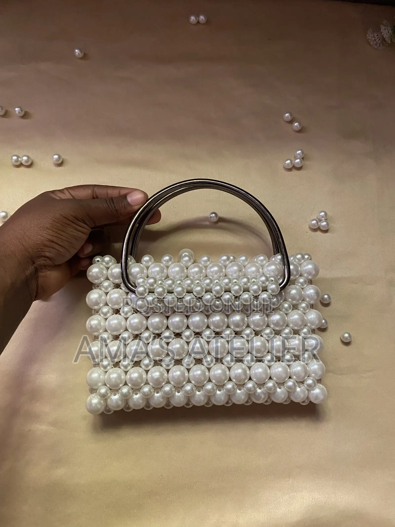 Pearl Beaded Bag