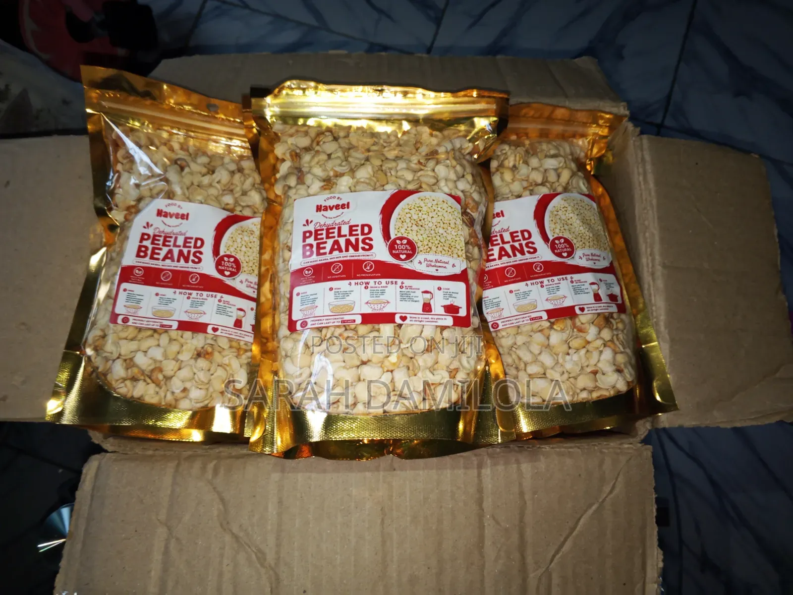 Dehydrated Peeled Beans