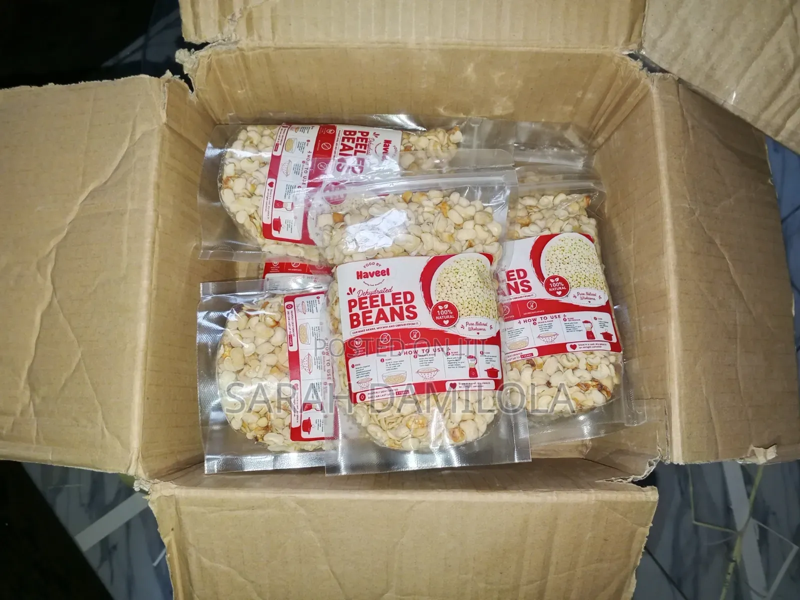 Dehydrated Peeled Beans