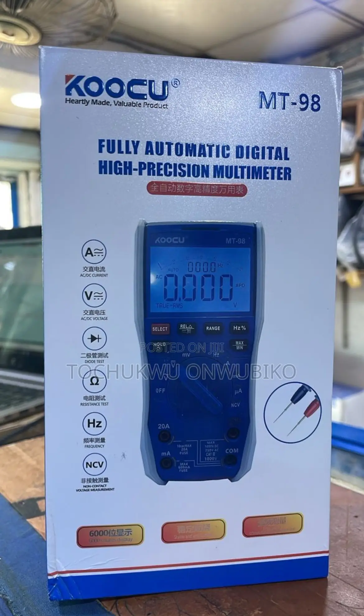Koocu MT-98 Digital Multimeter