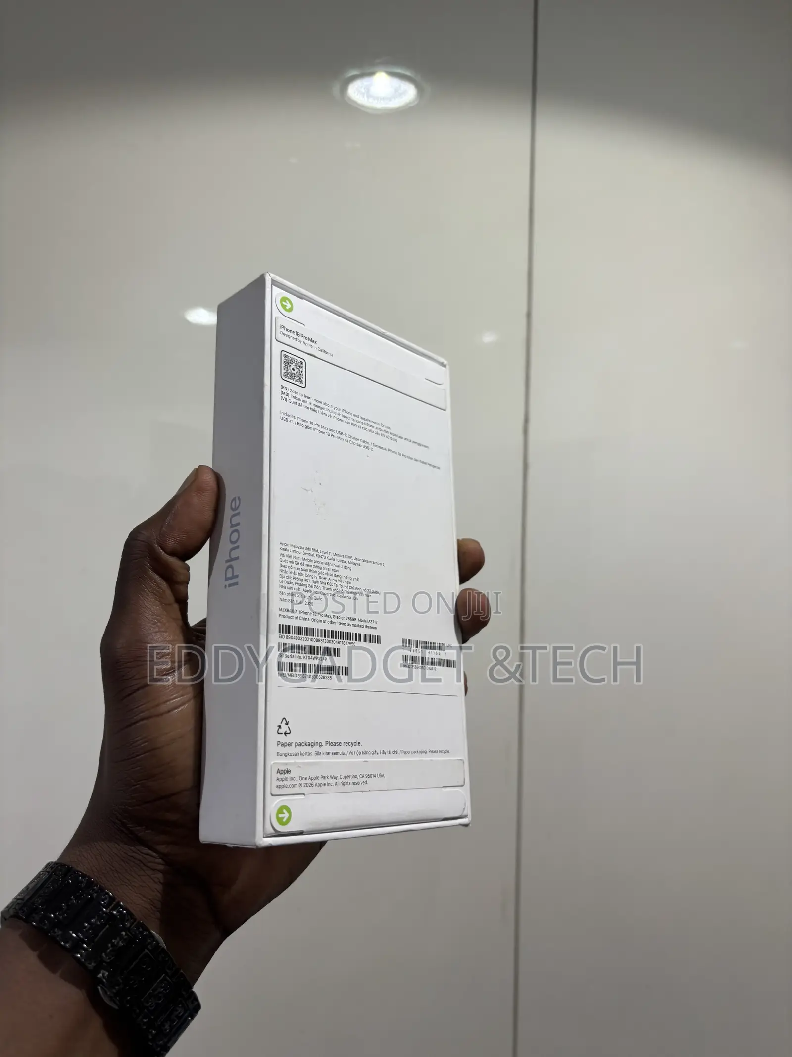New Apple iPhone 18 Pro Max 256 GB Blue