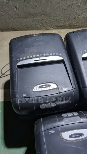 Lot of 5: Fairly Used Rexel Auto+ 100X Paper Shredders
