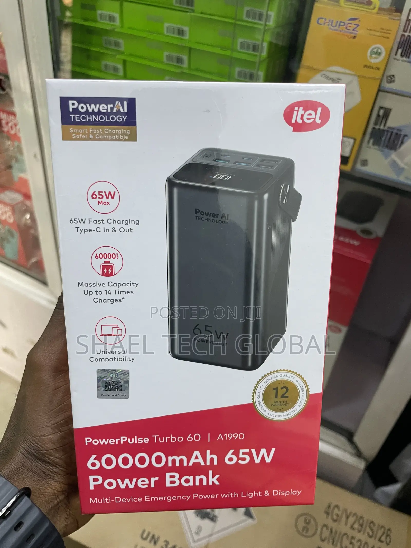 ITEL 60,000mah Powerbank A1990