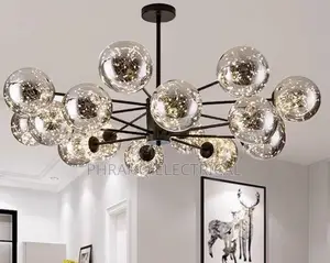Nordic Starry Magic Beans Chandelier Simple Modern Light