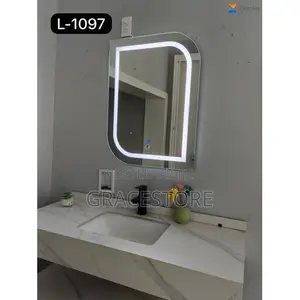 Half Moon Led Mirror 3 Lights-- 70cm