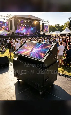Stage Teleprompter With Flightcase