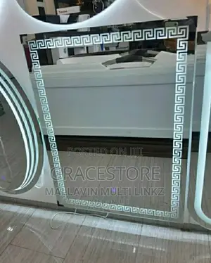 Oval Led Mirror 3 Lights- 50x70cm
