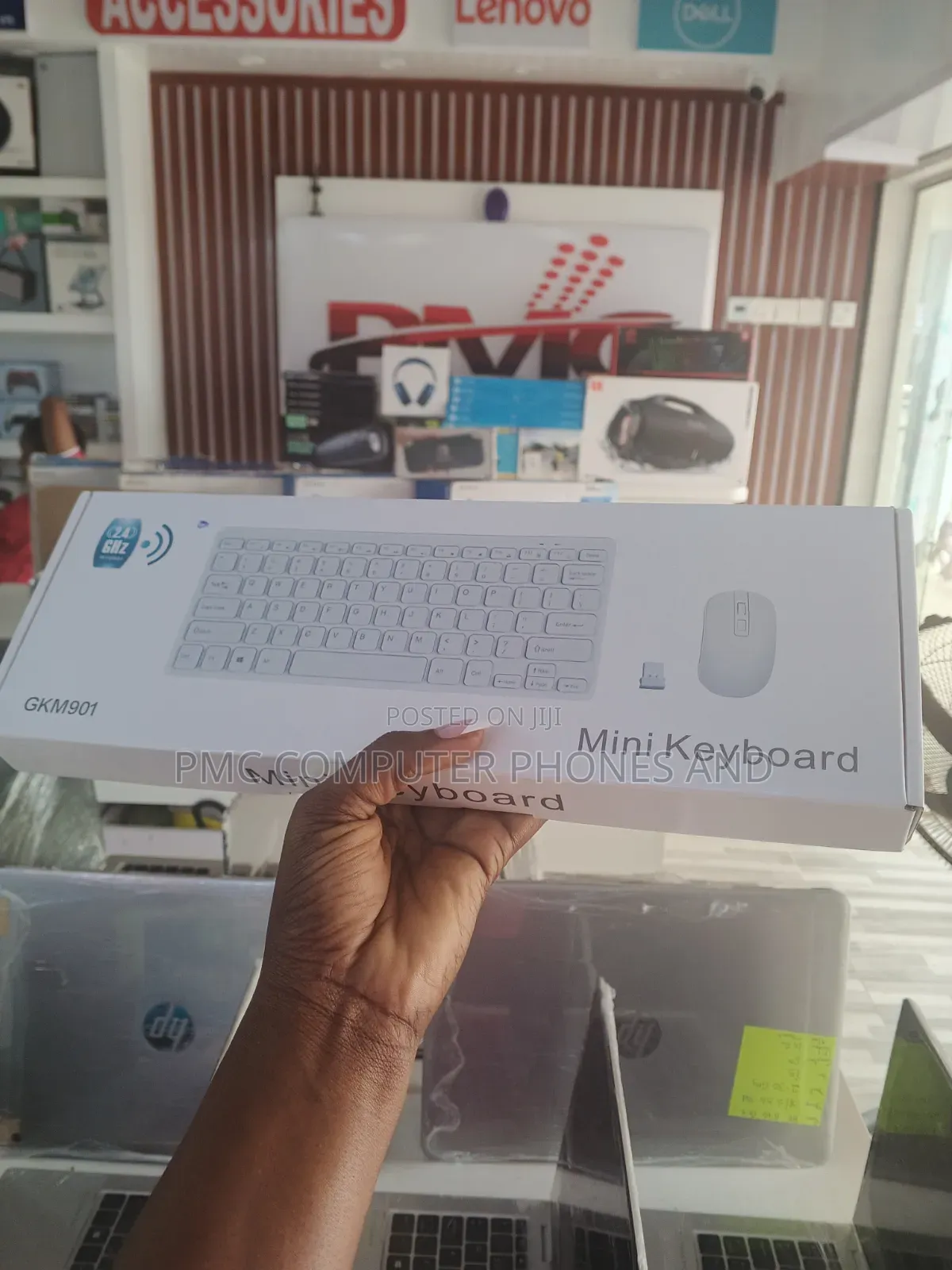 Wireless Mini Keyboard and Mouse Combo