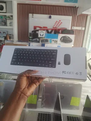 Wireless Mini Keyboard and Mouse Combo