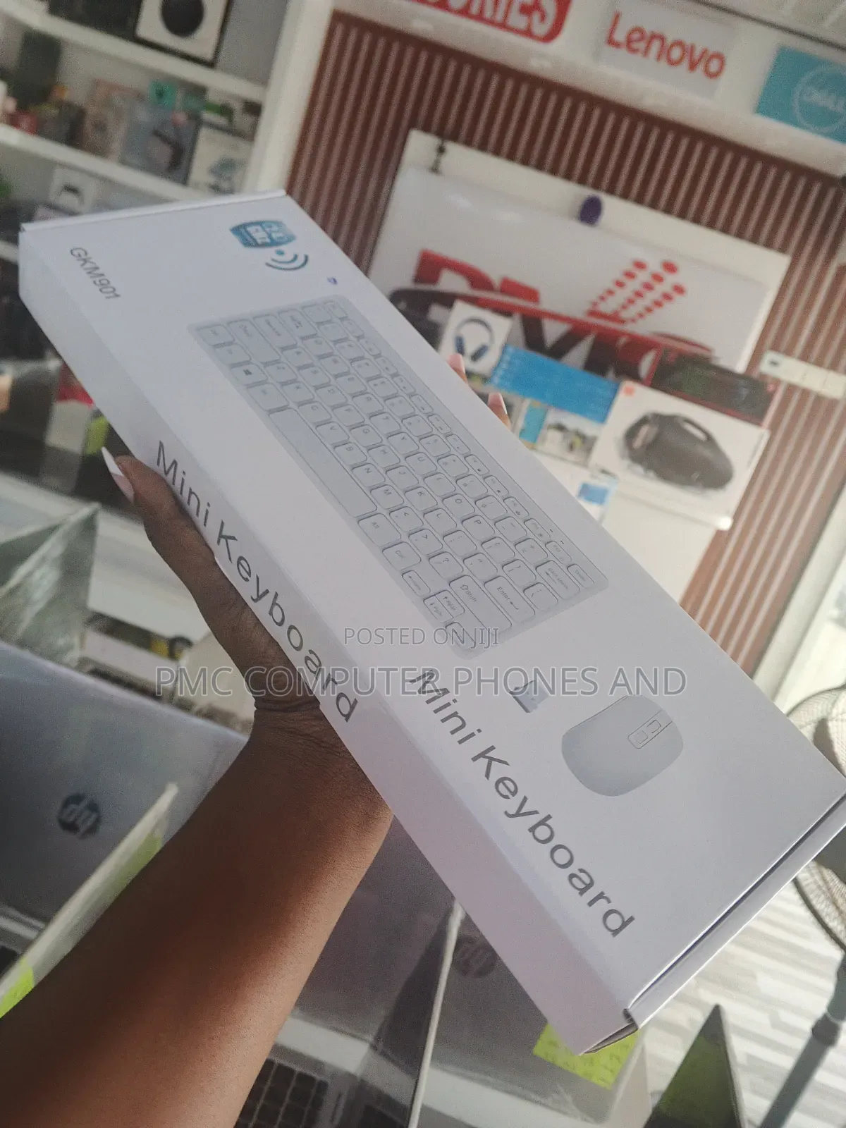 Wireless Mini Keyboard and Mouse Combo
