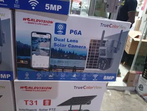 V380 Dual Lens Solar Camera P6A (2 Lens Solar Camera)worldvision