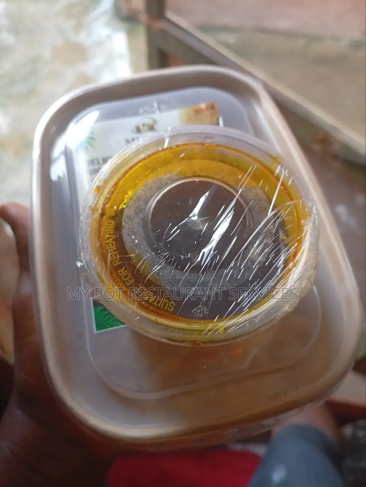 Ewa Agoyin, Plantain, Egg and Beef