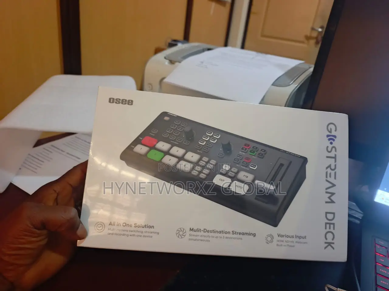 Osee GoStream 4 Channels HDMI Video Mixer