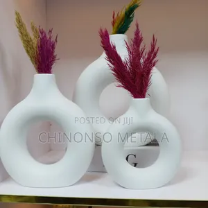 Plastic Non-Breakable Nordic Vases
