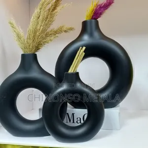 Plastic Non-Breakable Nordic Vases