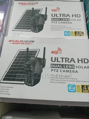 Dual Lens HD Ultra PTZ Solar Camera (Worldvision)