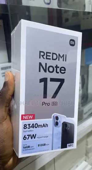 New Xiaomi Redmi Note 17 Pro 512 GB Black
