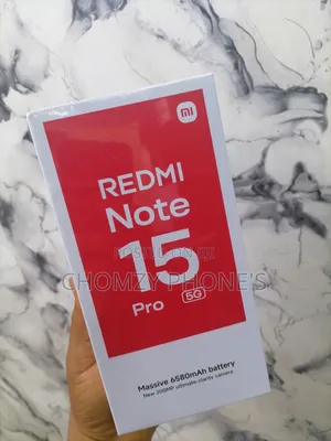 New Xiaomi Redmi Note 15 Pro 256 GB Black