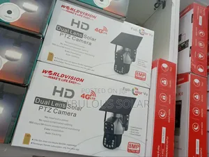 Dual Lens Solar PTZ Camera (Worldvision)