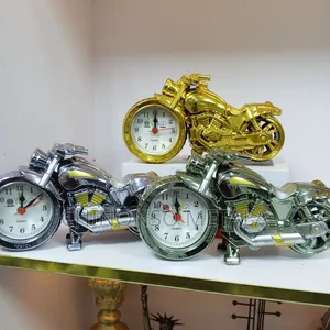 Vintage Plastic Non-Breakable Bike Alarm Clock Figurines