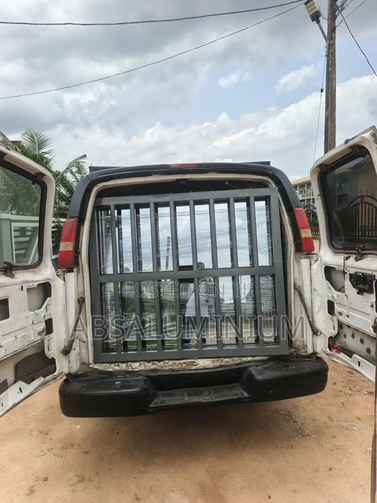 Aluminium Frameless Window With Burglary and Net