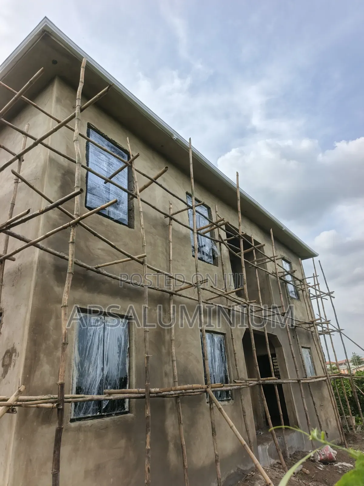 Aluminium Frameless Window With Burglary and Net