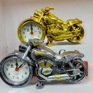 Vintage Plastic Non-Breakable Bike Alarm Clock Figurines