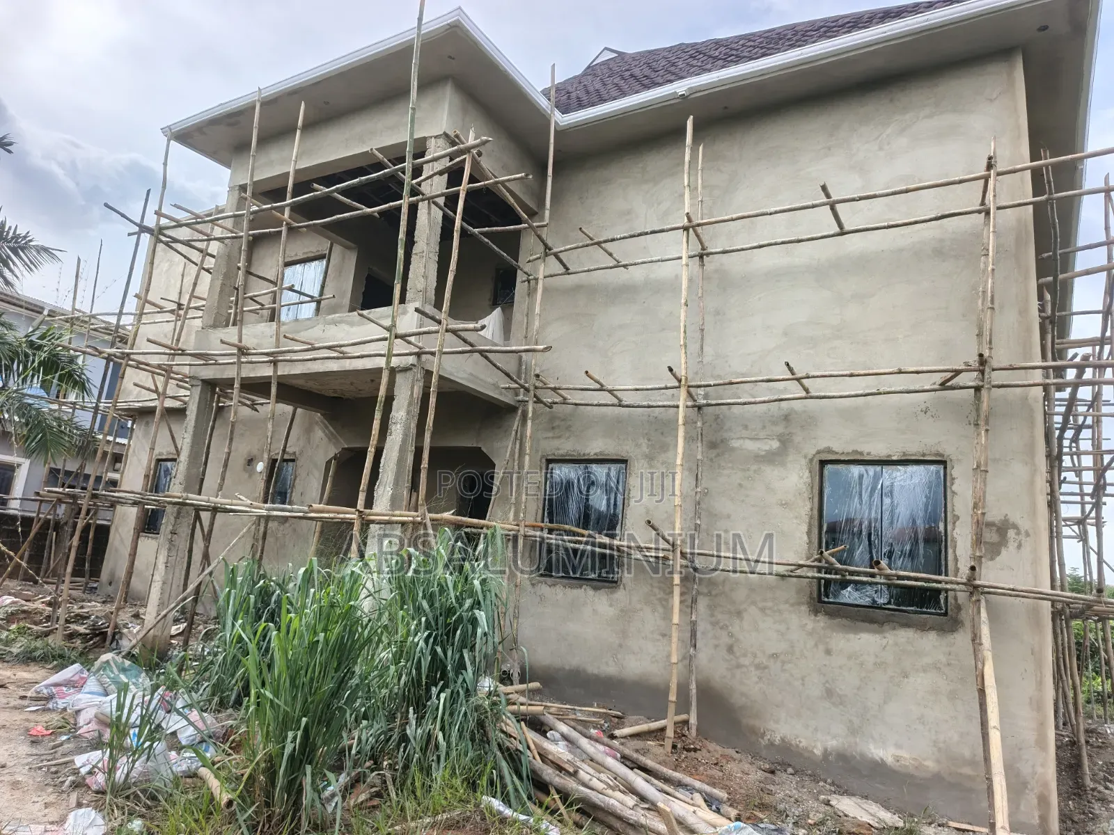 Aluminium Frameless Window With Burglary and Net