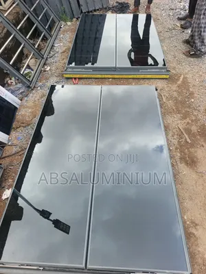 Aluminium Frameless Window With Burglary and Net