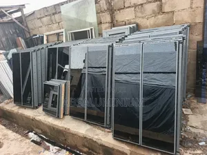 Aluminium Frameless Window With Burglary and Net