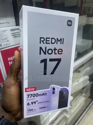 New Xiaomi Redmi Note 17 128 GB Black