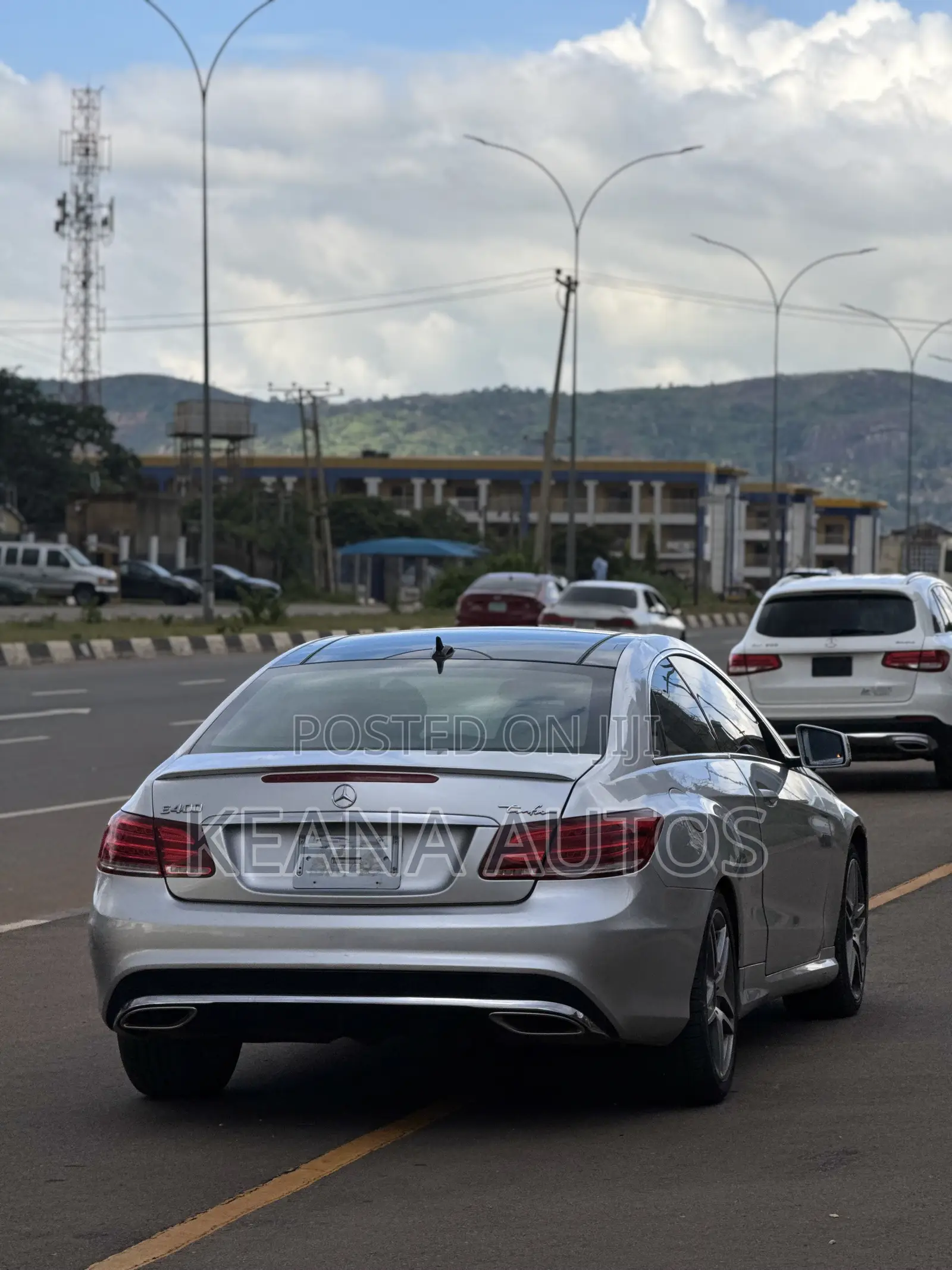 Mercedes-Benz E400 2017 Silver