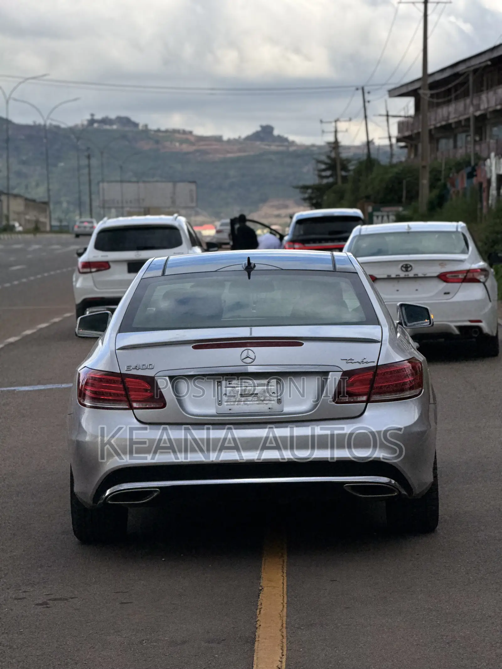 Mercedes-Benz E400 2017 Silver