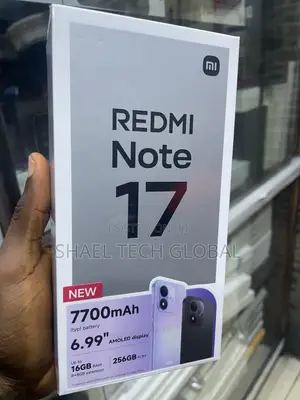 New Xiaomi Redmi Note 17 256 GB Black