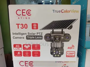 Triple Lens Intelligent Solar PTZ Camera T30(3 Lens Solar Camera)