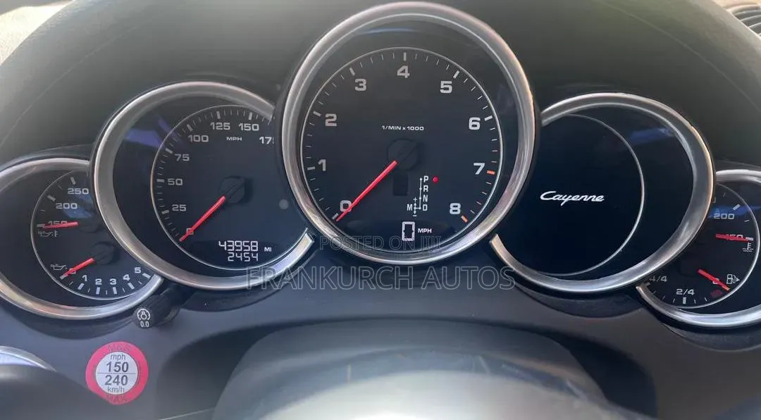 Porsche Cayenne 2016 Black