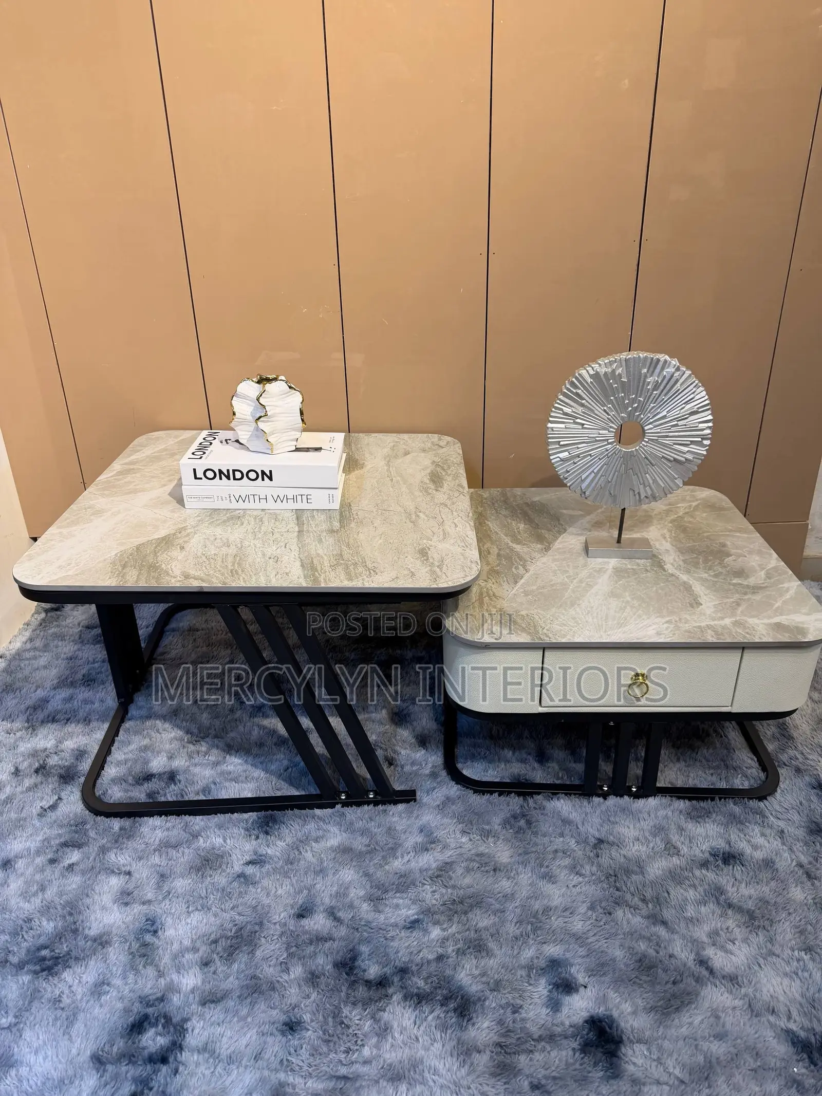 2 in 1 Square Center Table