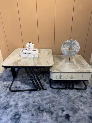 2 in 1 Square Center Table