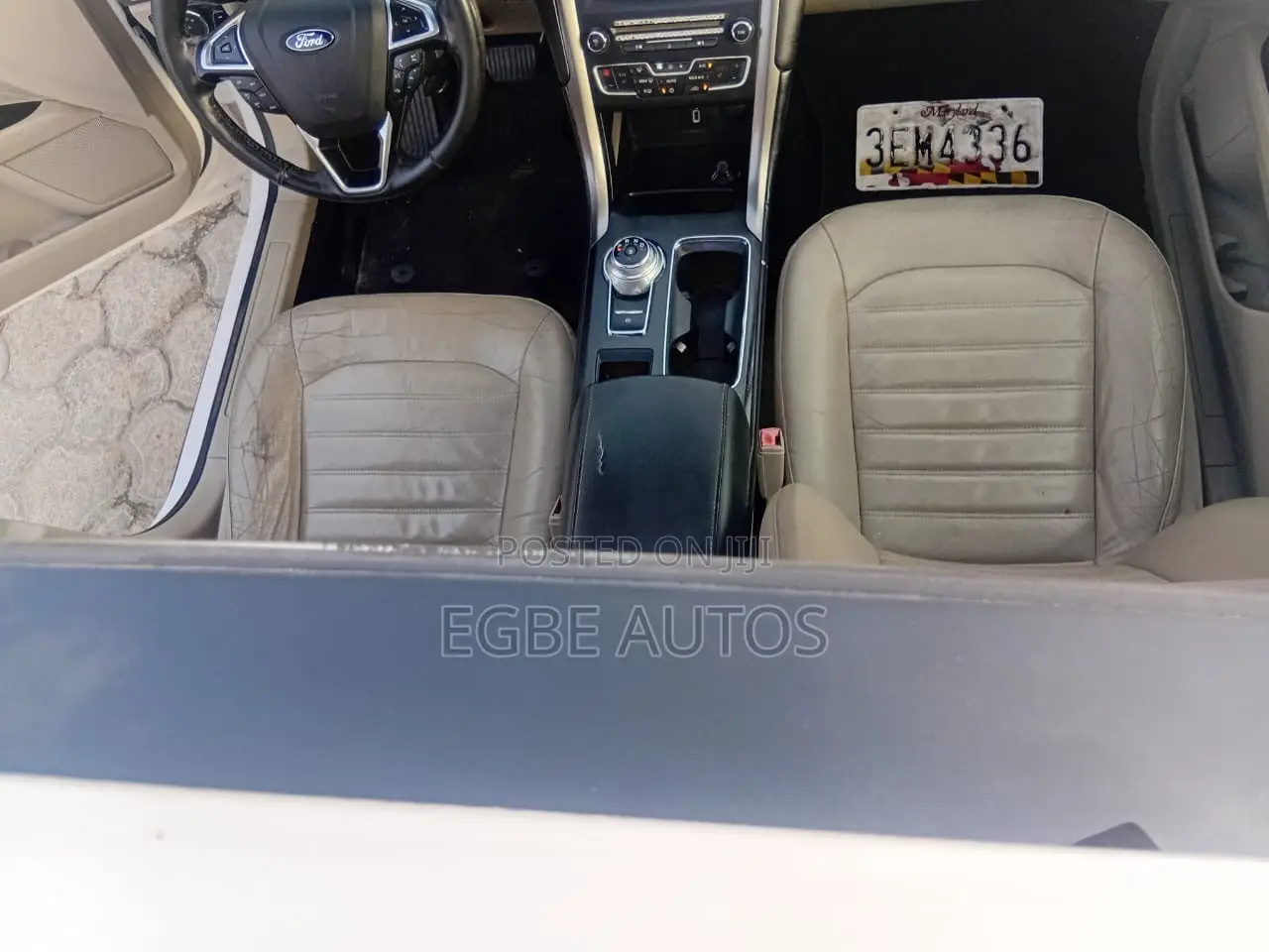 Ford Fusion 2017 White