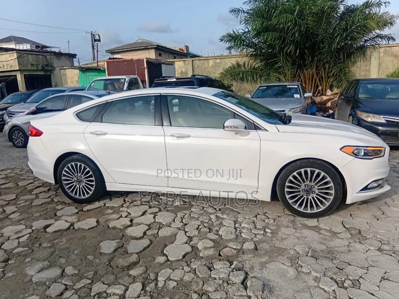 Ford Fusion 2017 White