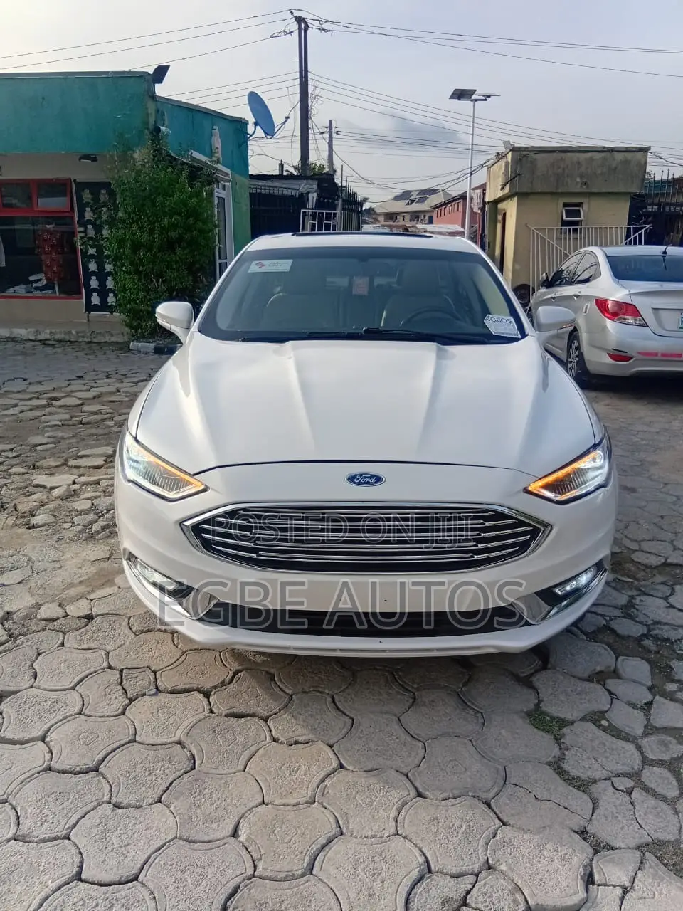 Ford Fusion 2017 White