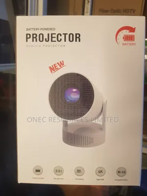 Battery-Powered Android Projector 4k
