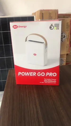 Itel Power Go Pro 100,000mAh Portable Power Station (200W) AC Output