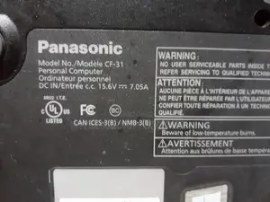Laptop Panasonic Toughbook 31 16GB Intel Core i5 HDD 256GB