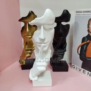 Vintage Style Resin Say-No-Evil Decor