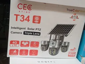 Best Triple Lens Intelligent Solar PTZ Camera T34(3 Lens Solar Camera)